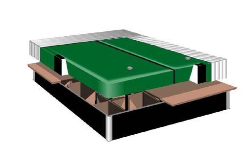 Gel Matelas 140x200 cm