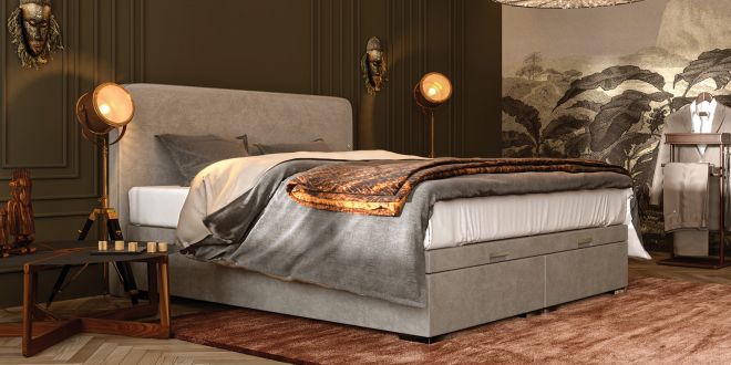 Boxspring Wasserbett 140x220 Carvona