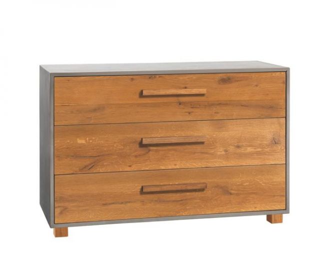 Hasena Oak Line Chest Commode