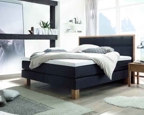 Gel Boxspringbett Holz Pronto Cottage